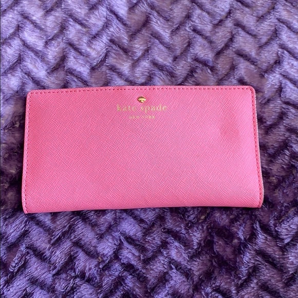 kate spade Handbags - Kate Spade pink wallet